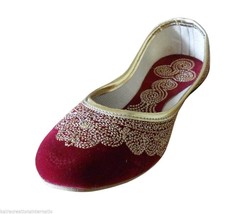 Women Shoes Indian Traditional Handmade Leather Ballerinas Mojaries Flat US 5-10 - £28.12 GBP