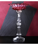 Antique Glass Tazza Two Tone 19th century Russian Imperial Factory Fruit... - £3,526.40 GBP