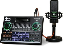 Audio Interface With Dj Mixer And Sound Card, Guarda 2Nd Gen Portable Al... - $92.97