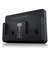 Hoover ONEPWR Dual Bay Charger, Compact 2 Battery Charging Hub, BH05200,... - $82.43 CAD
