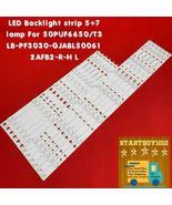 12pcs LED  for 50PUH6300 50put6400 50PUH6400 50PUF6061 500TT67 500TT68 V2 - $20.90
