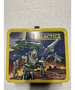 Vintage 1978 Battlestar Galactica Lunch Box By Aladdin No Thermos Metal ... - $1,439.38 MXN