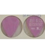 JEFF BECK - VINTAGE OLD JEFF BECK BECKOLOGY ALBUM RELEASE PROMO GUITAR PICK - $187.91 MXN