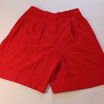 Michele New York Women&#39;s Red Shorts Pants Size 14 - $8.31