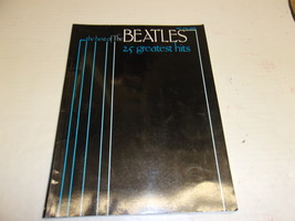 The Best of the Beatles: 25 Greatest Hits Piano Sheet Music Guitar Chord... - $6.50