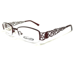 Eight to Eighty Eyeglasses Frames WANDA BURGUNDY Red Rectangular 51-18-135 - £29.61 GBP