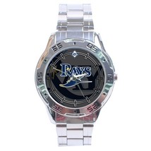 Tampa Bay Rays MLB Stainless Steel Analogue Men’s Watch Gift - £23.95 GBP