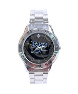 Tampa Bay Rays MLB Stainless Steel Analogue Men’s Watch Gift - £23.59 GBP