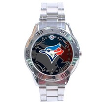 Toronto Blue Jays MLB Stainless Steel Analogue Men’s Watch Gift - £23.98 GBP