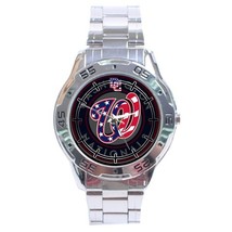 Washington Nationals MLB Stainless Steel Analogue Men’s Watch Gift - £23.98 GBP