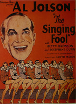 The Singing Fool - Al Jolson  - Movie Poster - Framed Picture 11&quot;x14&quot;  - $32.50