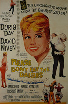 Please don&#39;t eat the daisies - Doris Day / David Niven  - Movie Poster -... - $32.50