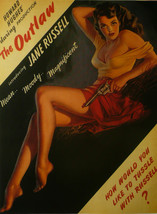 The Outlaw - (1) - Jane Russell  - Movie Poster - Framed Picture 11&quot;x14&quot;  - $32.50