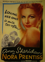 Nora Prentiss - Ann Sheridan  - Movie Poster - Framed Picture 11&quot;x14&quot;  - $32.50