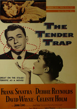 The Tender Trap - Frank Sinatra / Debbie Reynolds  - Movie Poster - Fram... - $32.50