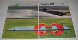 1980 2-page Porsche 924 Car Ad - Body Longevity - $18.49