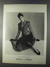 1980 Bill Blass for Martha Fashion Ad - Touch of Class - £14.46 GBP