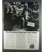 1980 American Express Card Ad - Santa Has A New Helper - £14.78 GBP