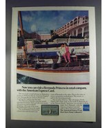 1980 American Express Card Ad - Visit Bermuda Princess - £14.78 GBP
