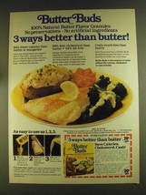 1980 Butter Buds Ad - 3 Ways Better than Butter - £14.54 GBP