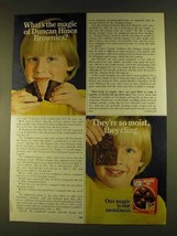 1980 Duncan Hines Brownie Mix Ad - They&#39;re So Moist - £14.48 GBP