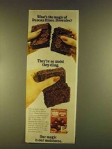 1980 Duncan Hines Brownie Mix Ad - What&#39;s the Magic - £14.45 GBP