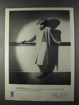 1980 Ballet&#39;s Bill Blass Fashion Ad - £14.50 GBP