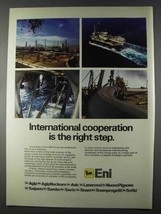 1980 Eni Group Ad - International Cooperation - £14.61 GBP