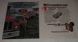 1980 International Harvester DT-466 Diesel Engine Ad - £14.72 GBP