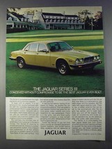 1980 Jaguar Series III Ad - Without Compromise - £14.45 GBP