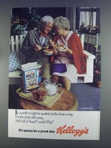 1980 Kellogg's Cereal Ad - Sparkin' on Front Swing - £14.53 GBP