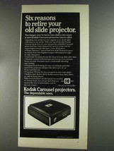 1980 Kodak Carousel Projectors Ad - Six Reasons - £14.52 GBP