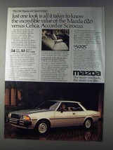 1980 Mazda 626 Sport Coupe Ad - One Look - $18.49