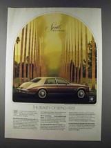 1980 Cadillac Seville Elegante Ad - Being First - $18.49