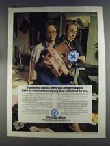 1980 Metropolitan Life Insurance Ad - Uninvited Guests - $18.49