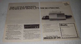 1980 Minolta EP 310 Copier Ad - Not Just Small, Micro - $18.49