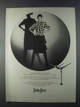 1980 Neiman-Marcus Karl Lagerfeld for Chloe Fashion Ad - £14.81 GBP