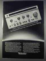 1980 Panasonic Technics Ad - SU-V8 Amplifier - $18.49