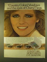 1980 Cover Girl Eye Shadow Ad - Cheryl Tiegs - £14.23 GBP