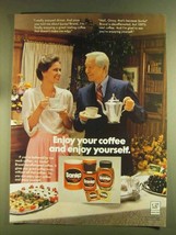 1980 Sanka Coffee Ad - Robert Young - Enjoy Yourself - $18.49