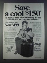 1980 Sears Central Air Conditioning Model 81951 Ad - $18.49