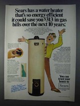 1980 Sears Kenmore Power Miser 120 Water Heater Ad - £13.89 GBP