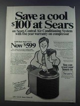 1980 Sears Central Air Conditioning Model 52151 Ad - £14.52 GBP