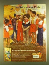 1980 Sears Winnie-the-Pooh Kids Clothes Ad - Like Style - £14.72 GBP