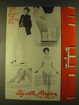 1980 Elizabeth Arden Ad - Oscar de La Renta Fashion - £14.78 GBP
