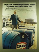 1980 Texaco Oil Ad - Bob Hope - Rolling More Barrels - $18.49