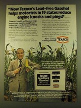 1980 Texaco Lead-free Gasohol Ad - Bob Hope - $18.49
