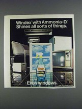 1980 Windex Cleaner Ad - With Ammonia-D - $18.49