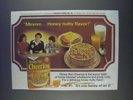 1980 General Mills Honey Nut Cheerios Ad - Mmmm - £14.78 GBP