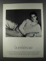 1980 Gianni Versace Fashion Ad - NICE - $18.49